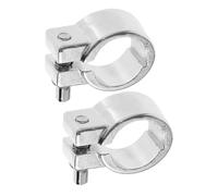 Kisangel 2pcs Drum Stand Memory Locks for Tom Drum Mount and Cymbal Holder Metal Quick Installation Clamps for Studios and Gigs
