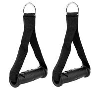 Kisangel 2pcs Durable Non Slip Workout Handles Ergonomic Fitness Accessory for Resistance Bands for Strength Training Bodybuilding and Rehabilitation