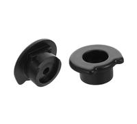 Kisangel 2pcs Fitness Equipment Rod Wrapper Caps Plastic Guide Rod End Caps Tube Plugs with Antifall Design for Exercise Machine Parts Easy Installation and Precision Fit