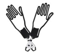 Kisangel 2Pcs Golf Glove Dry Racks with Buckle Clip Portable Support Frames for Fast Drying and Shape Protection Fit for Men and Left-handed Gloves