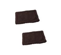 Kisangel 2pcs Grey Hamster Warm Cushion Winter Sleep Mat for Small Pets Pet Supplies Easy Clean