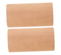 Kisangel 2pcs Guitar Fret File with Wood Handle for Precise Fret End Beveling and Rounding Fingerboard Alignment Tool for Guitar and Bass Luthier Repair Shaping and Deburring Instrument