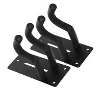 Kisangel 2pcs Guzheng Wall Mount Hanger Horizontal Display Rack for Guzheng Instruments Durable and Sponge Design for Secure Instrument Storage