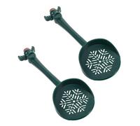 Kisangel 2pcs Hamster Bath Shovel Plastic Litter Scooper Pet Waste Remover for Hamster Cage Tiny Animal Toilets