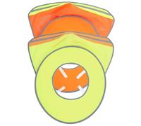 Kisangel 2pcs Hard Hat Sun Shade with Wide Brim and Neck Protection, Portable Cloth Visor Accessories for Sports and Other Settings, High Visibility and Breathable Design
