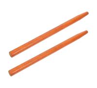 Kisangel 2pcs Hardwood Wood Handle Replacement for Hoe and Rake 50cm Red Sandalwood Handles for Gardening Tools Sturdy Outdoor Garden Tool for Spade and Shovel