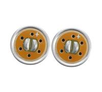 Kisangel 2pcs Heart-shaped Directional Microphone Core Noise Cancelling Handheld Mic for Live Streaming Recording Voice Recognition Build Portable Design