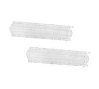 Kisangel 2pcs Heart Shaped Transparent Vegetable Fruit Growing Molds for Garden High Temperature Cucumber Shaping Accessory Lightweight Portable Creative Fruit Forming Tool