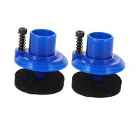 Kisangel 2pcs Hi-hat Cymbal Holder Pad Replacement for Drum Pad Stand Low Volume Cymbals