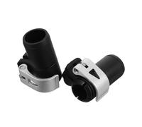 Kisangel 2pcs High Strength Aluminum Alloy Trekking Pole External Locks for Hiking and Mountaineering Anti-slip Grip Quick Adjustment Accessories Compatible with Walking Sticks