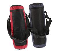 Kisangel 2pcs Insulated Bottle Bags Portable Thermal Milk Bottle Bag for Travel Red Blue Keep Milk Fresh Warm for Parenting The Go