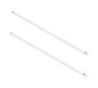 Kisangel 2pcs Iron Guardrail Spindles for Staircase Gate Stair Rails and Handrails for Indoor Staircase Guardrail Replacement