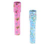Kisangel 2pcs Kaleidoscope Educational Interactive Plaything for Boys and Promotes Vision Emotional Intellectual Development Random Colors Random Color