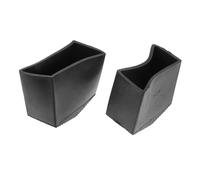 Kisangel 2pcs Ladder Leg Rubber Covers Non-Slip Protective Feet Pads for Folding Ladders Wear-Resistant Anti-Skid Caps for Home Safety and Floor Protection