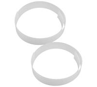 Kisangel 2PCS LED Strip Diffuser Sheet 0.5mm Milky White Light Strip Diffuser Panel 122x4cm for LED Tape Lighting and Pendant Lamp