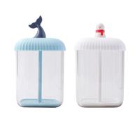 Kisangel 2pcs Manual Foaming Maker for Face Cleanser Pp Material, Forms Delicate Foam, Easy to Carry, for Home and Bath Cleaning