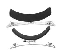 Kisangel 2pcs Marching Drum Leg Support Holder Stainless Steel Snare Drum Leg Rest Parts Percussion Instrument Accessory for Marching Bands