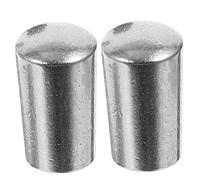 Kisangel 2pcs Metal Electric Guitar Toggle Switch Caps 4mm Silver Guitar Accessories Secure Grip Improved Aesthetic for Electric