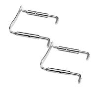 Kisangel 2pcs Metal Violin Chinrest Screw for Violin Chin Rest Screw Clamp Professional Instrument Accessory