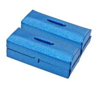 Kisangel 2pcs Mini Dollhouse Toolbox Set Miniature Tool Case for Tiny House Decoration Blue Accessories for Doll Accessories and Model Scene