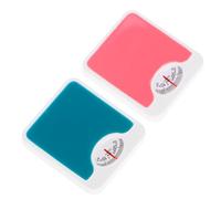 Kisangel 2pcs Miniature Accurate Digital Scale for Doll House Compact Lovely Weighing Scale Model in Blue Pink Modern Style Dollhouse Accessory for Creative Micro Landscape and Collectors