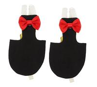 Kisangel 2pcs Parrot Harness Bird Accessory Bird Diaper with Flight Suit Washable