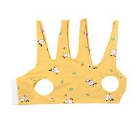 Kisangel 2pcs Pet Recovery Suits Dog Weaning Suit Back Strap Prevents Licking Biting Stabilizes Wounds