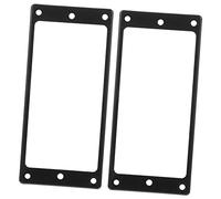 Kisangel 2pcs Pickup Protective Frames for Guitar Portable Sound Pickup Frame Easy Installation High Grade Wear Resistant Material Convenient Storage Useful Guitar Accessories