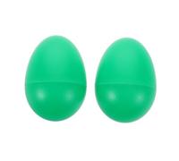 Kisangel 2pcs Plastic Egg Shaped Toys for Boy Girl Fun Matching Eggs Easter Fillers Party Favors Plastic Shakers Maracas Boy Girl Musical Instruments