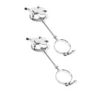 Kisangel 2pcs Portable Clarinet Lyre Music Holder for Marching Band Lightweight Sheet Music Clip Stand with Strong Clamp for Trumpet Oboe and Travel-friendly Storage