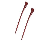 Kisangel 2pcs Professional Sandalwood Dulcimer Practice Hammers with Portable Bucket Lightweight Musical Instrument Parts for Efficient Dulcimer Training and Replacement