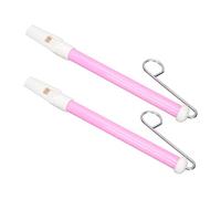 Kisangel 2pcs Push Pull Flute Musical Instrument Creative Slide Whistle for Fun Educational Plaything Develops Musical Skills Creativity Birthday Holiday