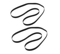 Kisangel 2pcs Record Player Drive Belts Rubber Turntable Replacement Accessories Compatible with Various Vinyl Players Easy to Replace Precision Engineered for Smooth Sound