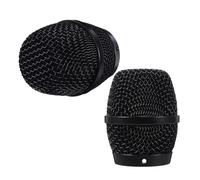 Kisangel 2pcs Replacement Ball Head Mesh Grille for Microphone Metal Mesh Grill Microphone Grill Heads Compatible Ktv and Live Performances