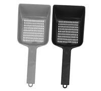 Kisangel 2pcs Reptile Dung Sieve Excrement Cleaning Tool Sand Sifter for Beach Combing for Tortoise Substrate