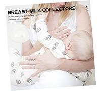 Kisangel 2Pcs Reusable Silicone Breast Milk Collectors Leakproof Breast Shells Comfortable Milk Saver Tools for Mothers Ergonomic Design