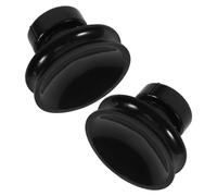 Kisangel 2pcs Rubber Singing Bowl Suction Cups for Meditation and Yoga Stable Sound Bowl Lifters with Easy Installation Compatible with Various Secure Suction Handles for Buddhist Prayer