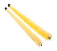 Kisangel 2pcs Sax Cleaning Brush Set Sturdy Saxophone Care Tool for Soprano and Alto Saxophones Includes Brush for Effective Cleaning