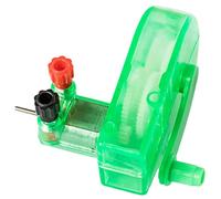 Kisangel 2pcs Science Experiment Toy Hand Crank Generator Portable Electricity Generator for Boys and Girls Crank Charger