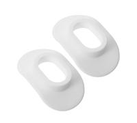 Kisangel 2pcs Spare Diving Mouthpiece Scuba Lip Guard Non-bite Snorkel Mouthpiece Regulator Replacement Snorkel Cover Snorkeling Guard White