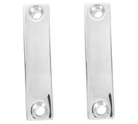 Kisangel 2pcs Stainless Steel Kayak Deck Loop Strap Pad Eye Footman Loop for Boat Bimini Top Tie Downs Wear Resistant Vibration Control Use for Repairs