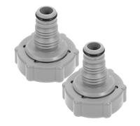 Kisangel 2pcs Swimming Pool Hose Adapter Ømm Vacuum Pipe Connector Compatible with Bestway Ph Pool Pipe Connector for Efficient Water Drainage and Secure Hose Connection