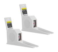 Kisangel 2pcs Telescopic Height Ruler for Wall Mounted Body Measurement with Measuring Tape Meters Stadiometer for Growth Chart Iron Abs Height Gauge for Home School Clinics