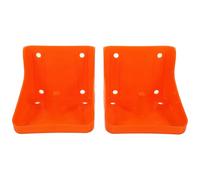 Kisangel 2pcs Thickened Sheep Salt Block Holder Salt Brick Rack Livestock Lick Box Tray for Farm Animals Sturdy Feeding Holder for Sheep and Horses