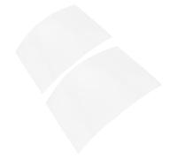 Kisangel 2pcs Transparent Lenticular Sheet Blanks Invisibility Shield Lens Card Accessories for Illusion Tricks Close Up Gimmicks High Clarity Ripple Board