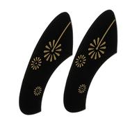 Kisangel 2pcs Ukulele Pickguard Scratch Plate with Adhesive Professional Scratch Protective Guard for Ukulele and Acoustic Guitar Easy Installation Surface Protection