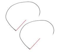 Kisangel 2pcs under Saddle Transducer Soundhole Pickup Stick with Pvc Metal Construction Real Sound Reproduction Stability Modern Aesthetic Stylish Design for Guitar Upgrades