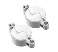 Kisangel 2pcs Weather Resistant Faucet Lock for Outdoor Garden Tap Valve Durable Spigot Lock Preventing Water Theft Suitable for Patios and Hose Bibs Ensures Efficient Water Management and