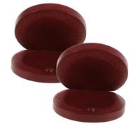 Kisangel 2Pcs Wooden Castanets for Durable Clapper Percussion Instrument for Musical Practice and Performance Enhances Coordination and Intelligence Development