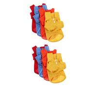 Kisangel 2sets Adorable Dog T-shirt Breathable Pet Shirt Summer Puppy Outfit Comfortable Dog Clothing Xs Size 4pcs*2